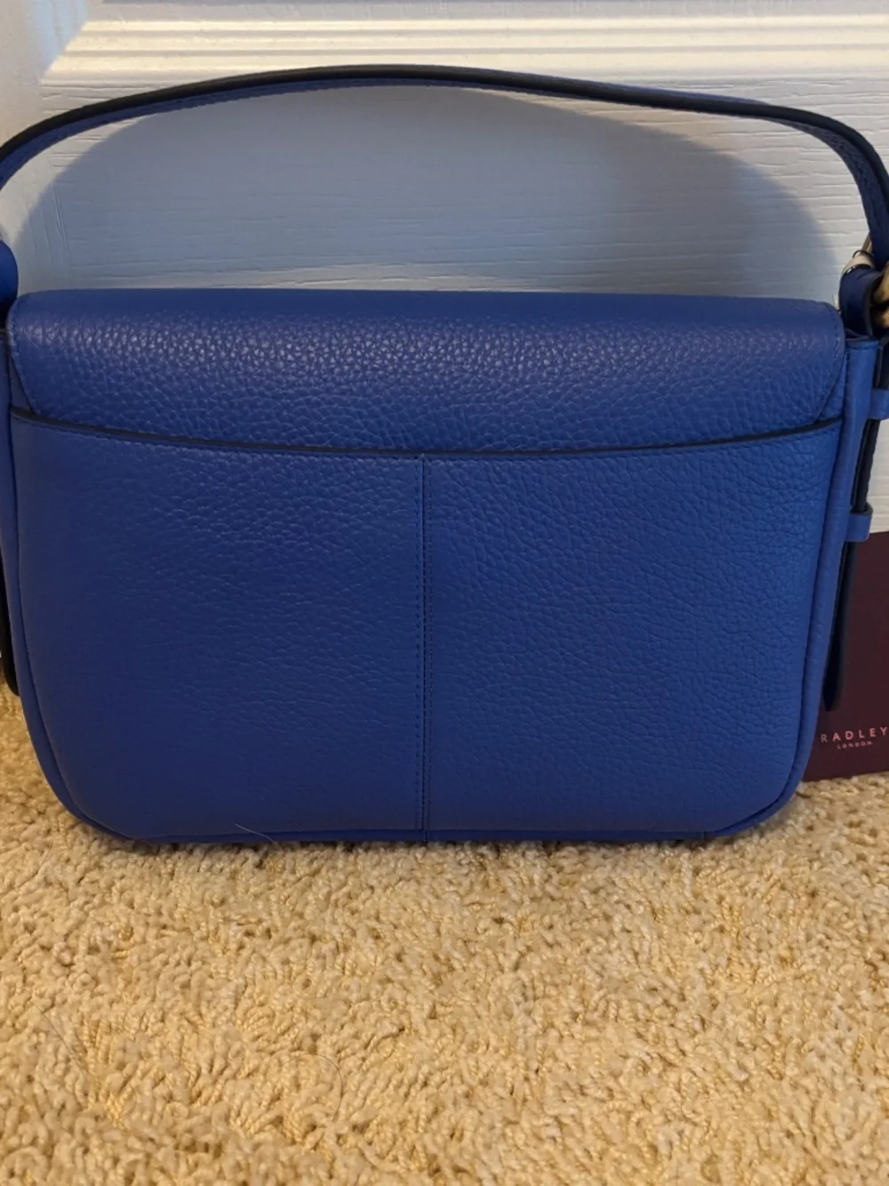 Radley Grafton Street Small Flapover Cross Body Bag in Yves Blue